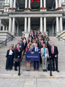 Attendees of White House Event on the Federal Sustainable Chemistry Strategic Plan on the Navy Steps of the Eisenhower Executive Office Building